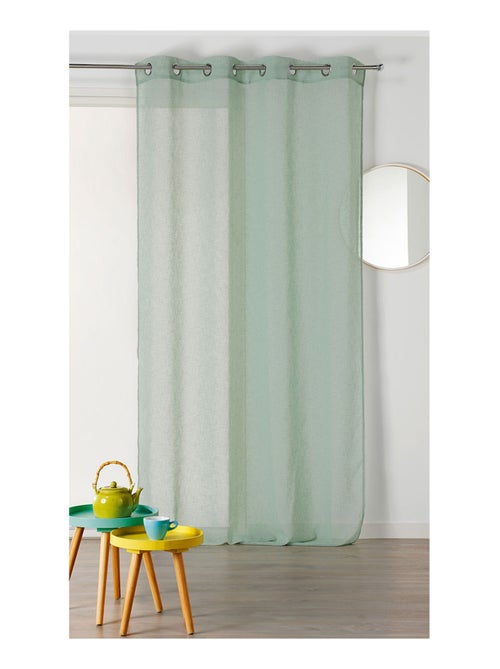 Licht transparant met linnen look - Kiabi Licht transparant met linnen look - Kiabi