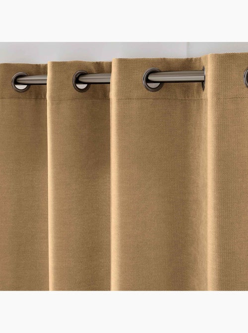 Lichtdoorlatend gordijn met oogjes van chenille-fluweel - Kiabi Lichtdoorlatend gordijn met oogjes van chenille-fluweel - Kiabi