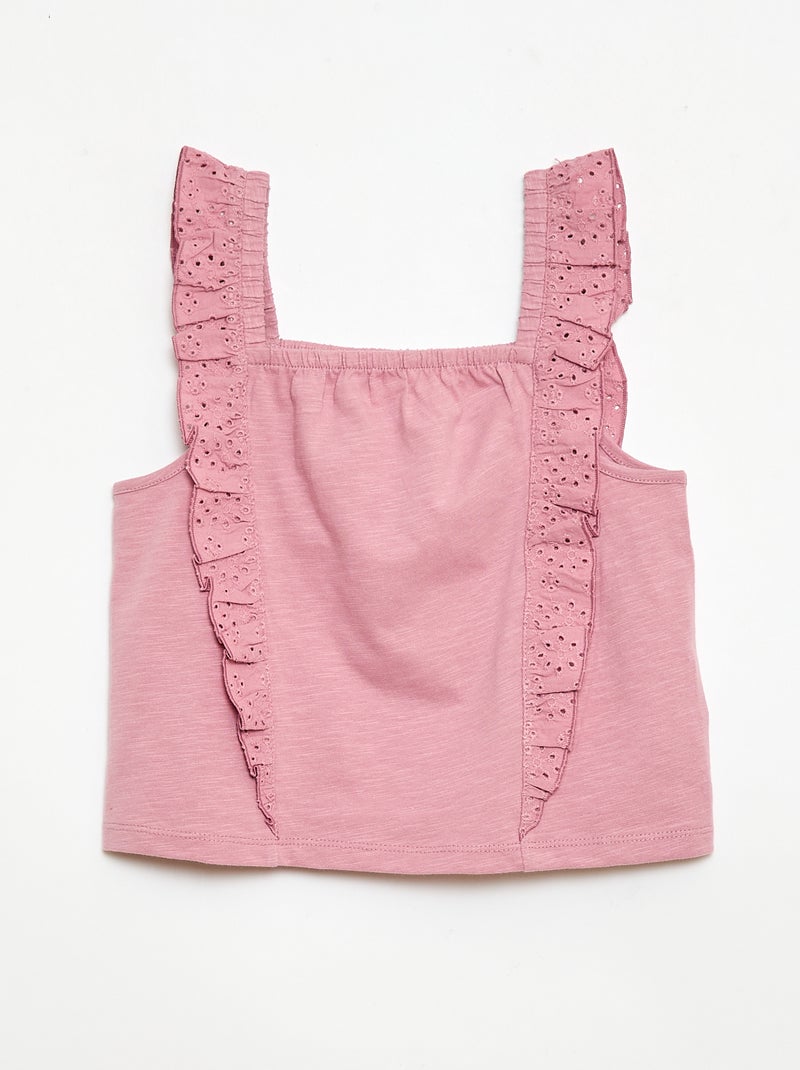 Lichte 2-delige set: topje en short Rose - Kiabi