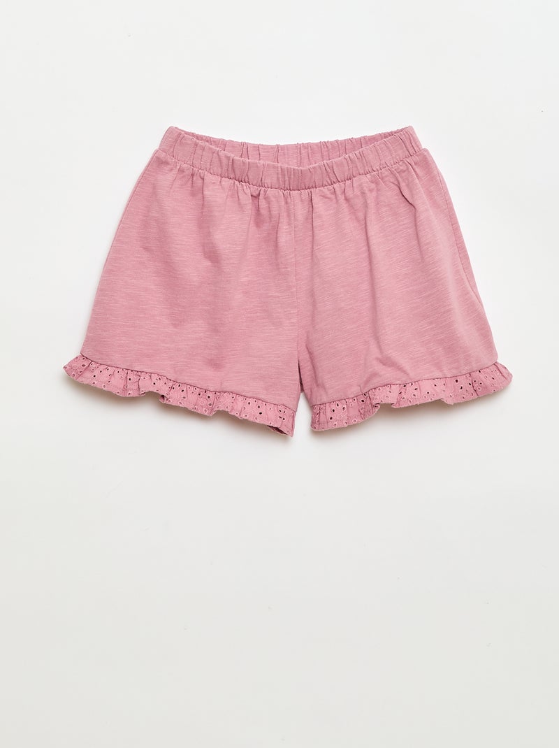 Lichte 2-delige set: topje en short Rose - Kiabi