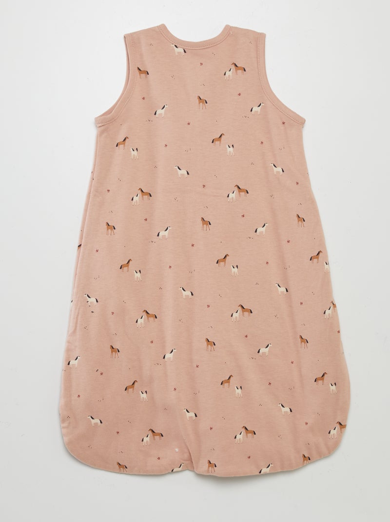 Lichte babyslaapzak - TOG-waarde 0.5 ROSE - Kiabi