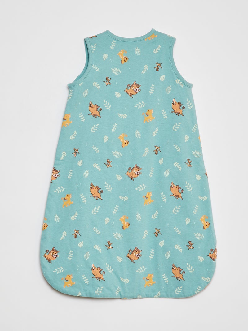 Lichte babyslaapzak met rits en 'Disney'-print - TOG 1 GROEN - Kiabi