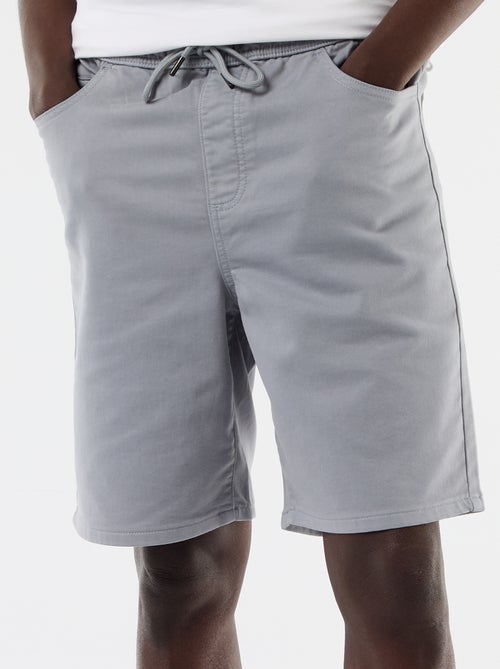 Lichte bermuda met trekkoordjes - Kiabi