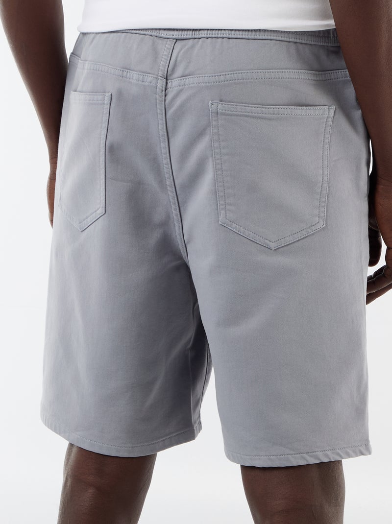 Lichte bermuda met trekkoordjes Blauw - Kiabi