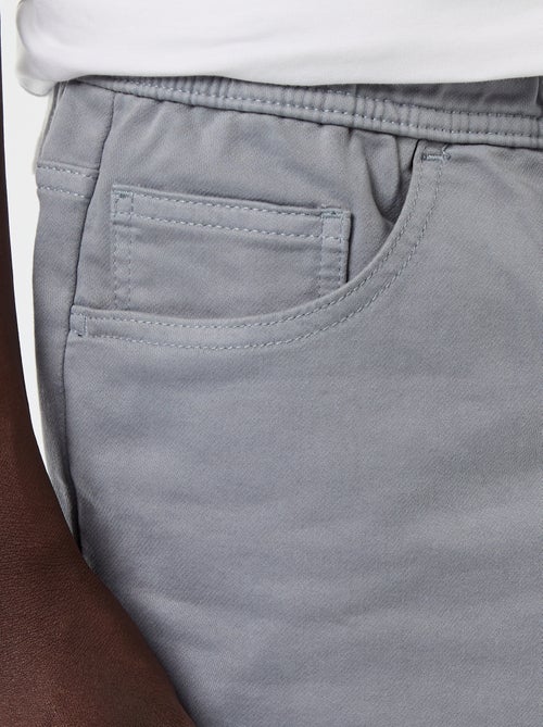 Lichte bermuda met trekkoordjes - Kiabi