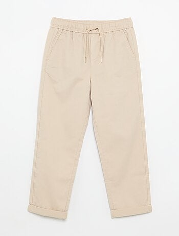 Lichte effen broek