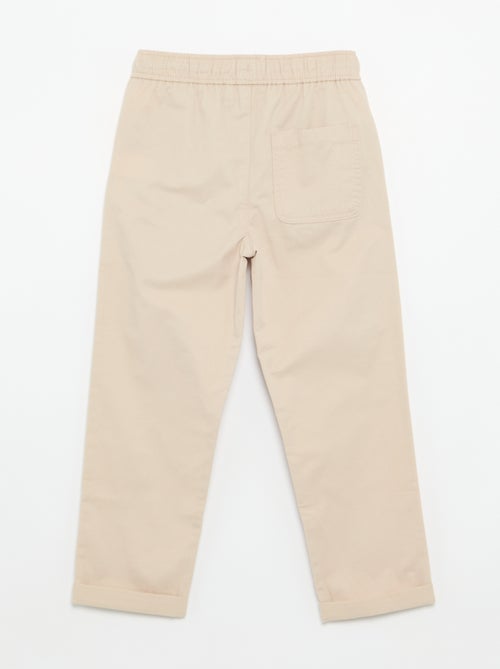 Lichte effen broek - Kiabi Lichte effen broek - Kiabi