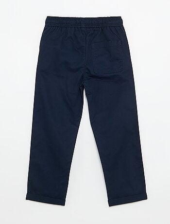 Lichte effen broek