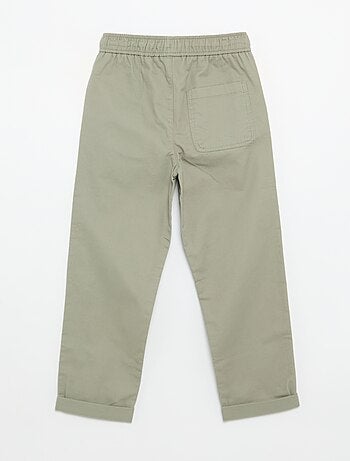 Lichte effen broek