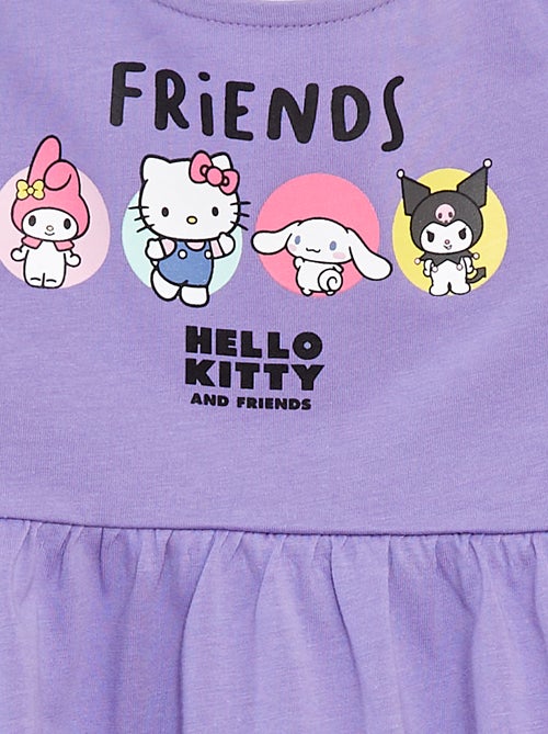 Lichte jurk met 'Hello Kitty'-print - Kiabi