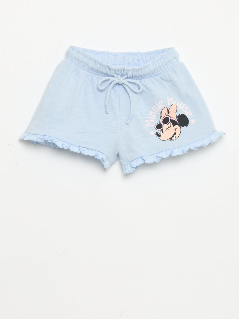 Lichte short 'Marie' 'Disney' Blauw - Kiabi