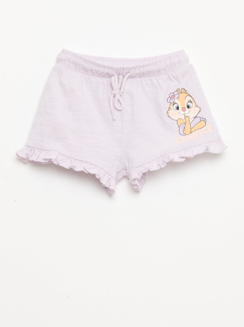 Lichte short 'Marie' 'Disney' Rose - Kiabi