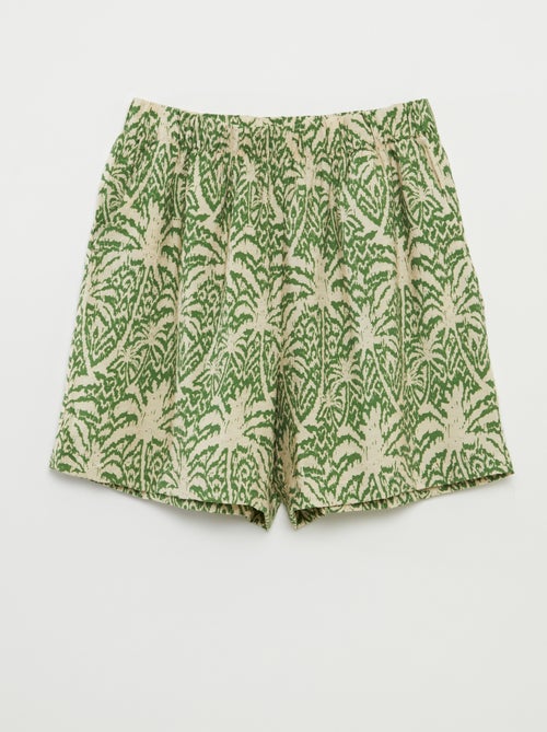 Lichte short met print 'JDY' - Kiabi