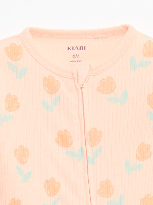 Lichte slaapzak met korte mouwen en all-over motief - Kiabi