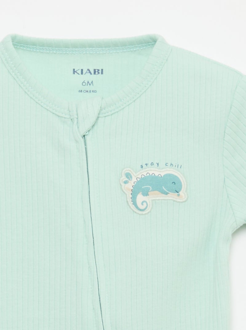 Lichte slaapzak met rits Blauw - Kiabi