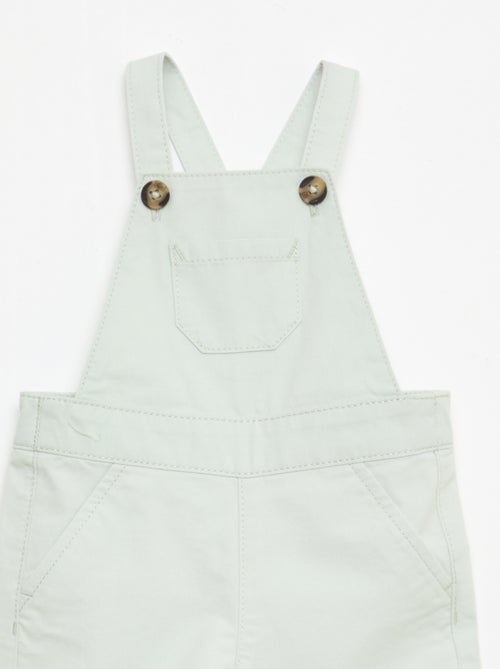 Lichte tuinbroek met verstelbare bandjes - Kiabi