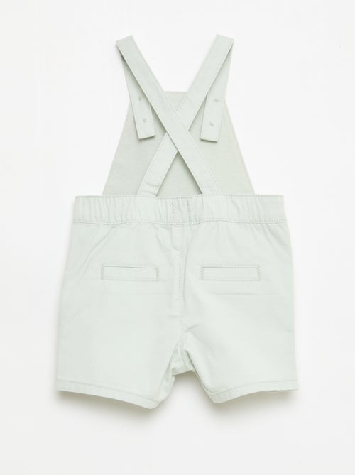 Lichte tuinbroek met verstelbare bandjes - Kiabi