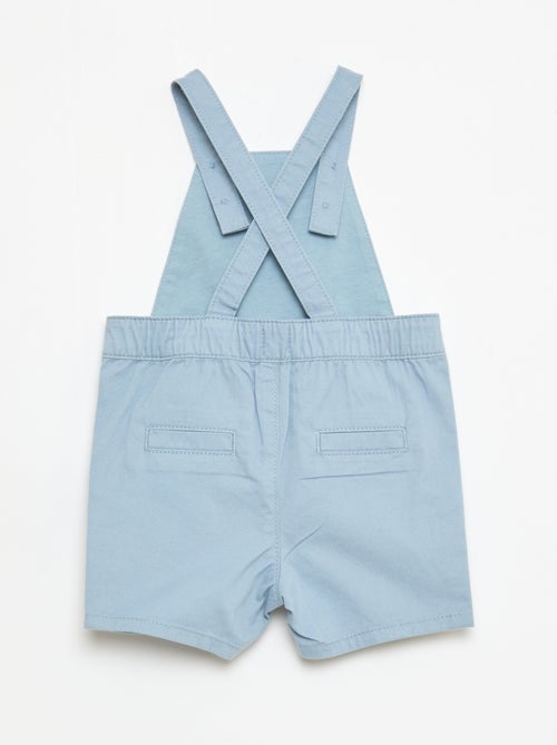 Lichte tuinbroek met verstelbare bandjes - Kiabi