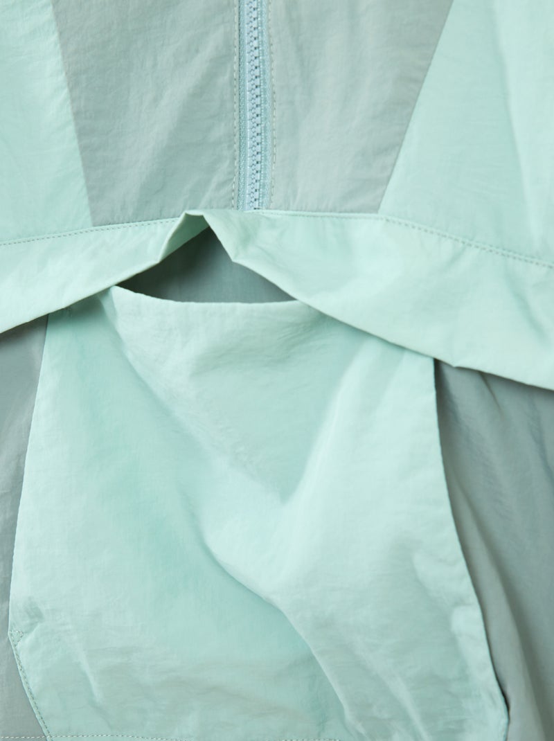 Lichte windbreaker - makkelijk aan te trekken collectie GROEN - Kiabi
