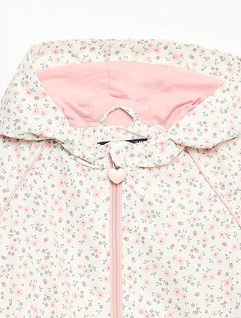 Lichte windbreaker met capuchon