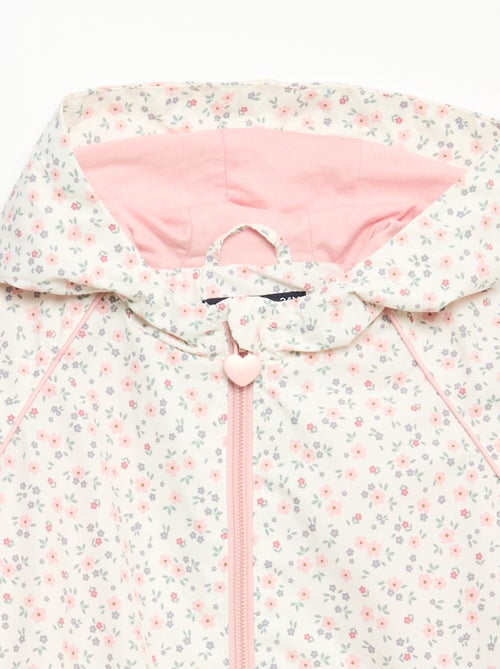 Lichte windbreaker met capuchon - Kiabi