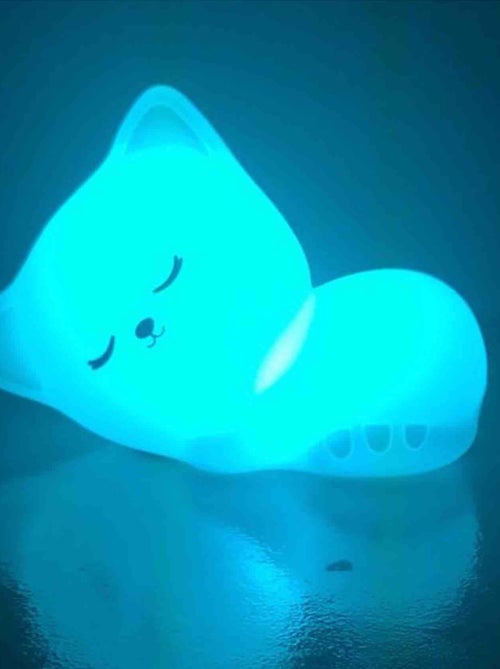 Lichtgevende nachtlampje met afstandsbediening, stella de kitten - Kiabi Lichtgevende nachtlampje met afstandsbediening, stella de kitten - Kiabi