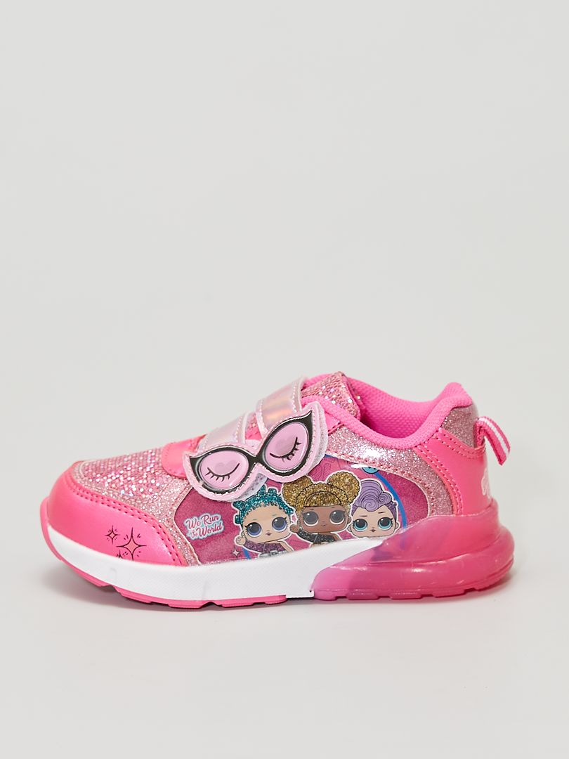 Lichtgevende sneakers 'L.O.L. Surprise!' roze - Kiabi