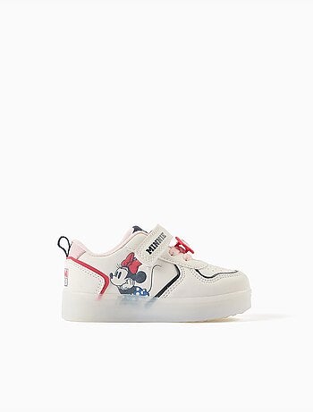 Lichtgevende sneakers met minnie print