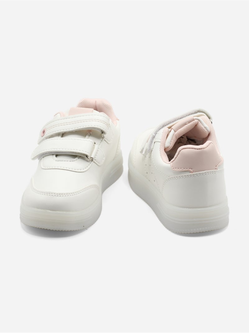 Lichtgevende sneakers Roze - Kiabi