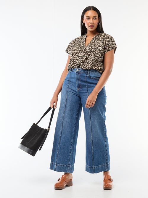 Lichtgewicht bloes met korte mouwen - Kiabi