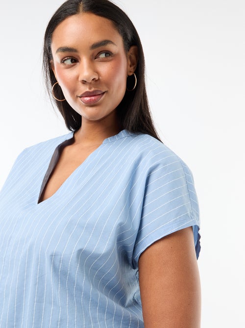 Lichtgewicht bloes met korte mouwen - Kiabi