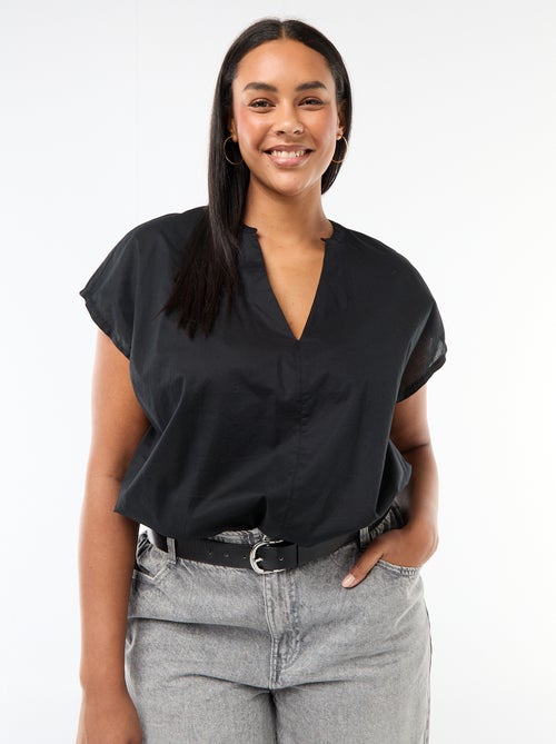 Lichtgewicht bloes met korte mouwen - Kiabi