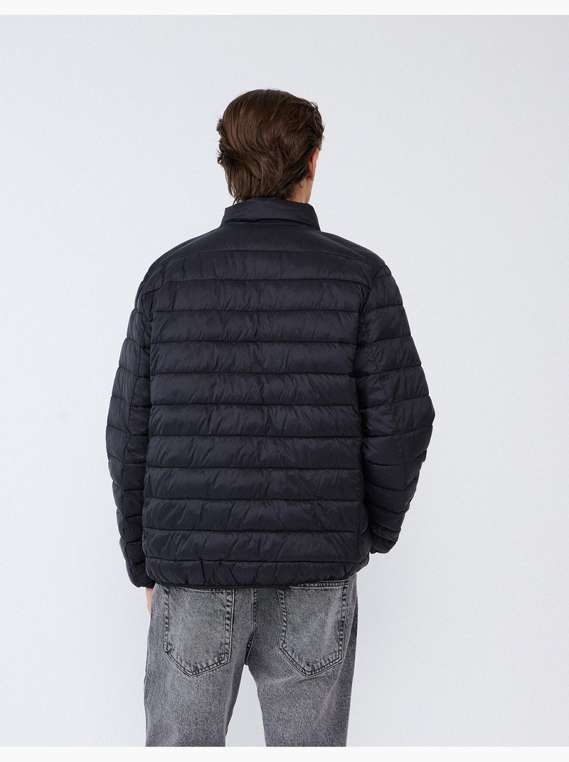 Lichtgewicht gewatteerd jasje, mo fashion Zwart - Kiabi