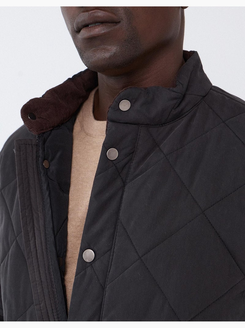 Lichtgewicht gewatteerd jasje, mo fashion Zwart - Kiabi