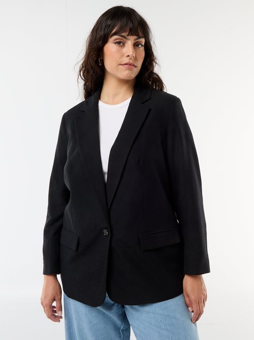 Lichtgewicht lange blazer - Kiabi