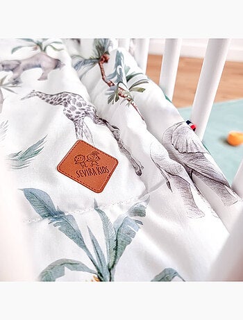 Lichtgewicht minky deken, safari | sevira kids