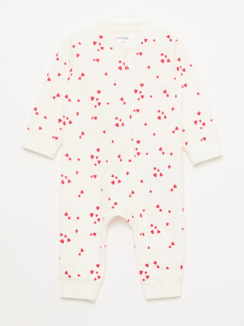 Lichtgewicht ribpyjama zonder voetjes - Kiabi Lichtgewicht ribpyjama zonder voetjes - Kiabi