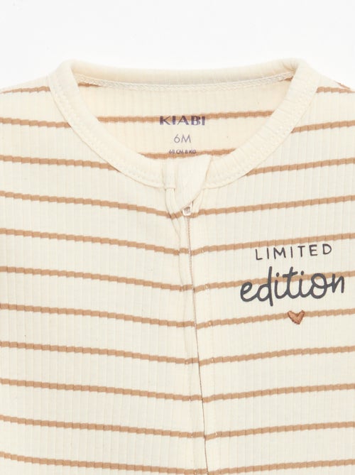 Lichtgewicht slaapzak met korte mouwen en rits - Kiabi