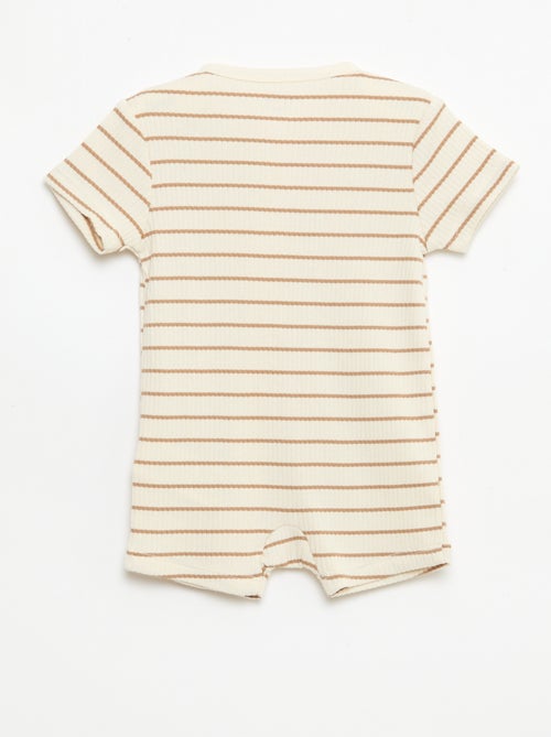 Lichtgewicht slaapzak met korte mouwen en rits - Kiabi