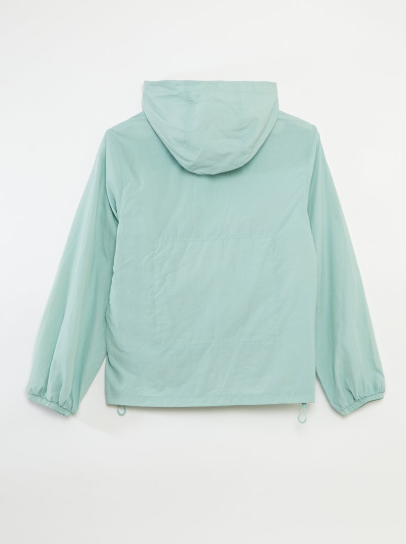 Lichtgewicht windjack - gemakkelijk aan te trekken collectie GROEN - Kiabi