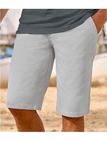 Chinobermuda van stretch twill - atlas for men