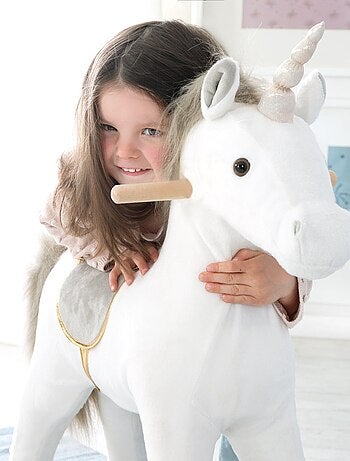 Licorne à bascule avec selle et bride ROBA