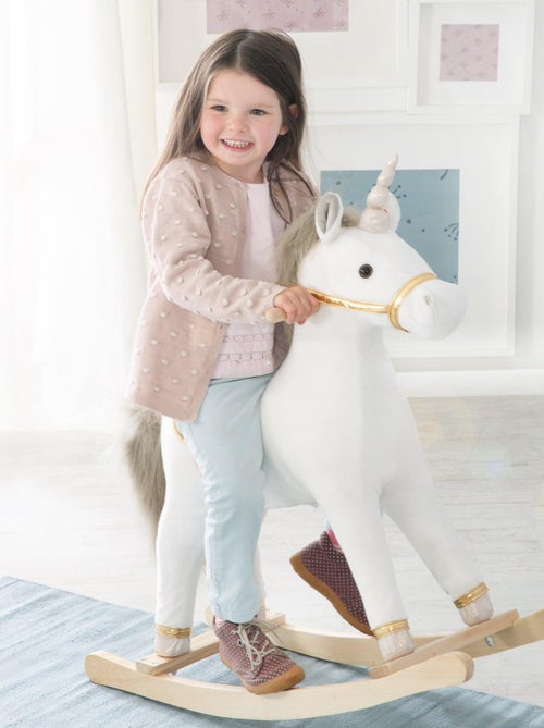 Licorne à bascule avec selle et bride ROBA - Kiabi