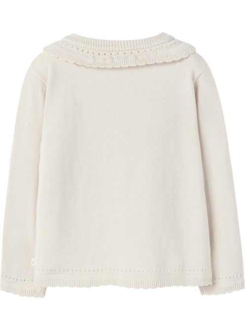 Lil' Atelier Meisjes Gilet Ecru Fhao - Kiabi Lil' Atelier Meisjes Gilet Ecru Fhao - Kiabi