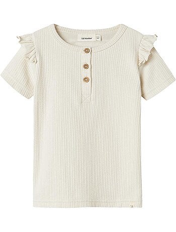 Lil' atelier slim fit beige jurk voor meisjes 13240780