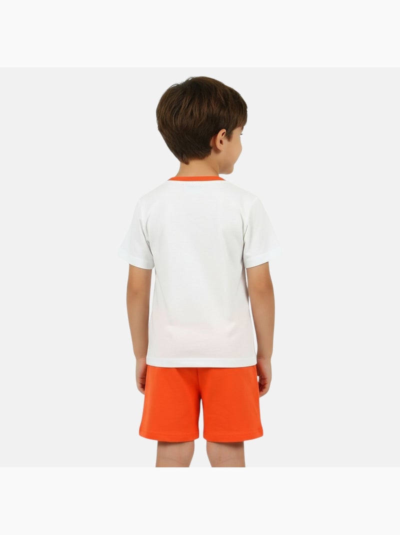 Lilo & Stitch - Set Lilo en Stitch jongen Oranje - Kiabi