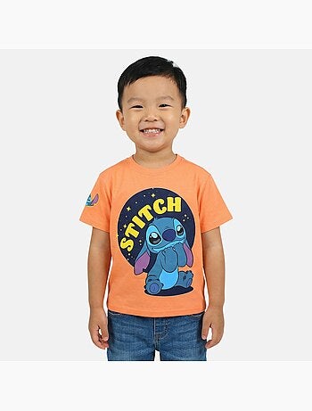 Lilo & Stitch - T-shirt korte mouwen Lilo en Stitch jongen