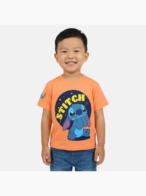 Lilo & Stitch - T-shirt korte mouwen Lilo en Stitch jongen - Kiabi