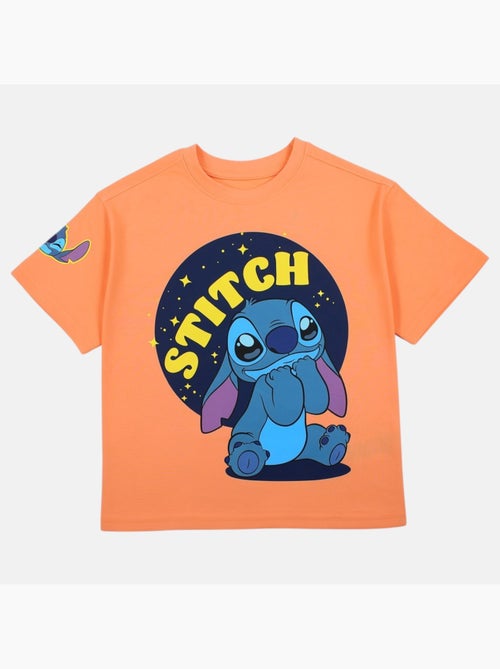Lilo & Stitch - T-shirt korte mouwen Lilo en Stitch jongen - Kiabi