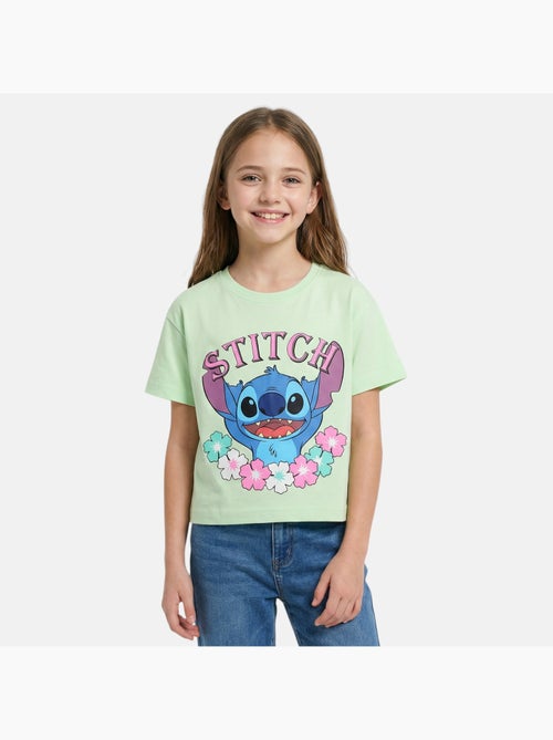 Lilo & Stitch - T-shirt korte mouwen Lilo en Stitch meisje - Kiabi